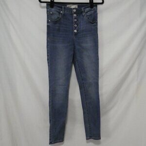 GARAGE - Ultra High Rise | size 5 | High Waisted Button Fly Slim Jeans | NWOT